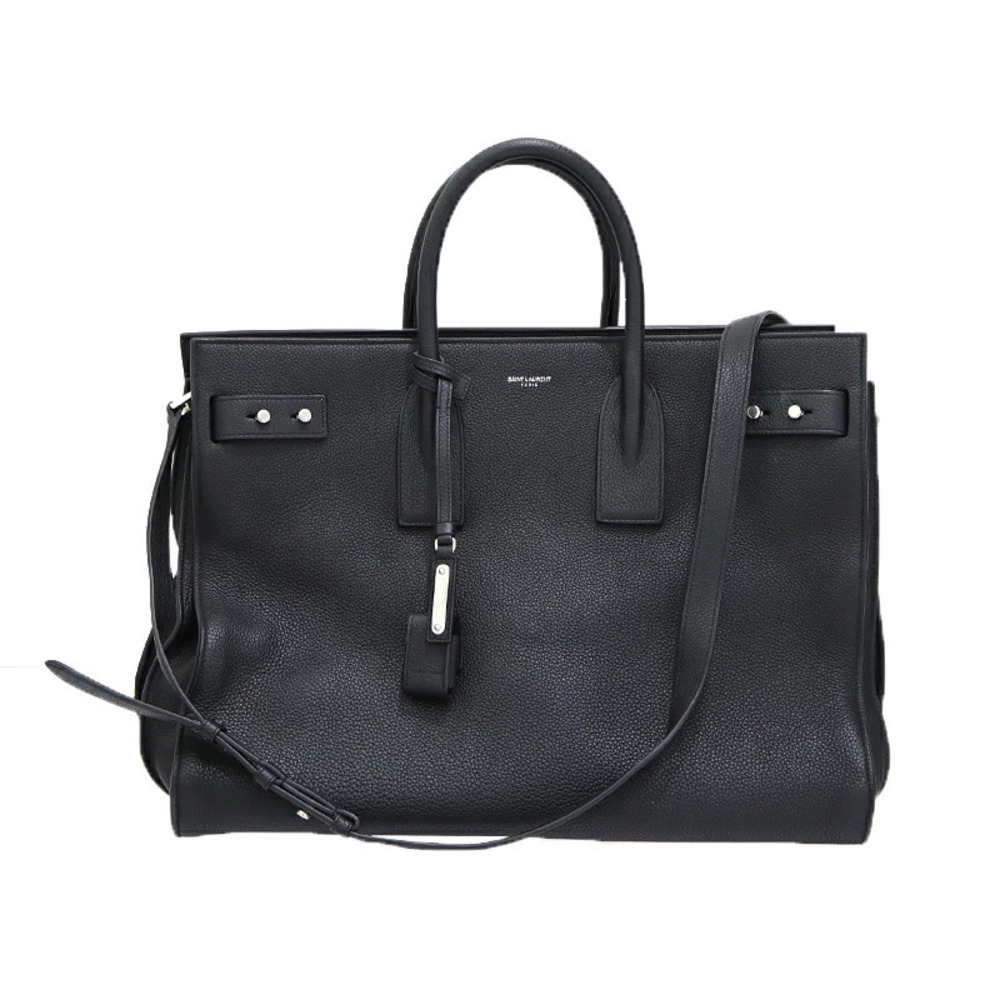 Saint Laurent Sac de Jour Souple Black